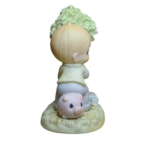 Precious Moments (1994) "Money's Not the Only Green Thing Worth Saving" Figurine - Picture 4 of 5